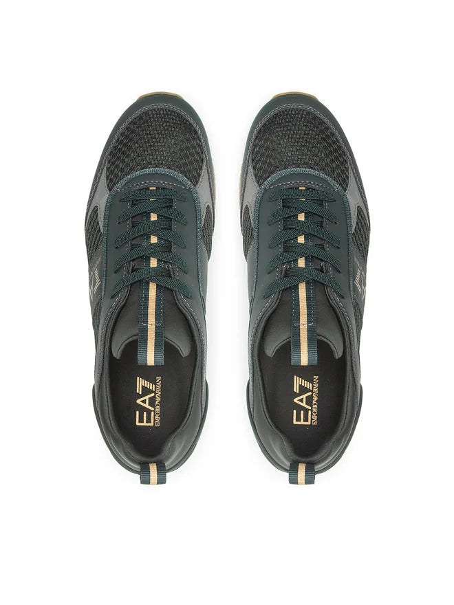 Sneakers X8X027 XK050 R344 Verde EA7 ARMANI